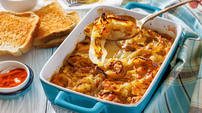 Baked Tennessee onions.