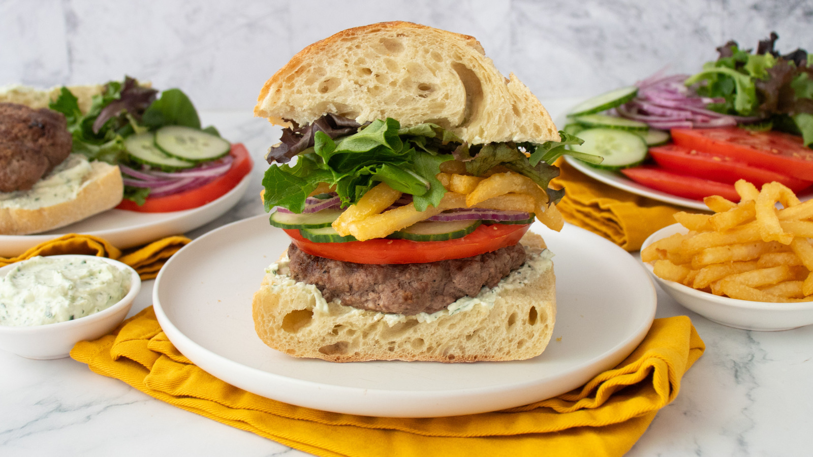 Mediterranean-Style Gyro Burger Recipe

