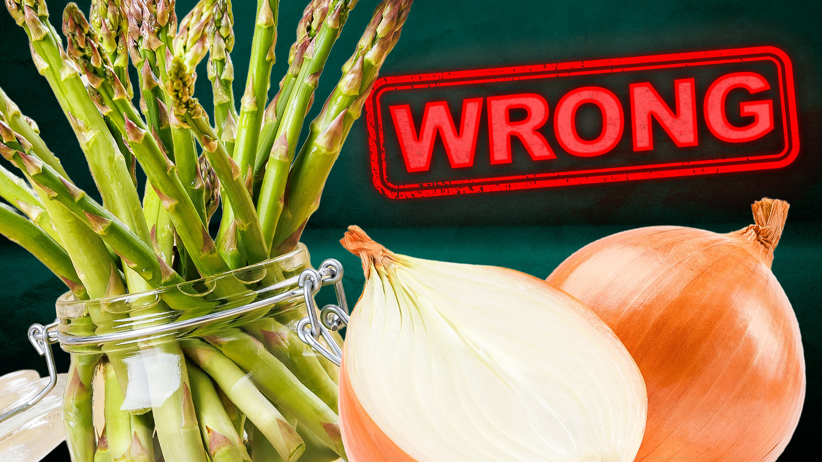You're Doing It All Wrong: How To Prep And Preserve Asparagus And Onions

