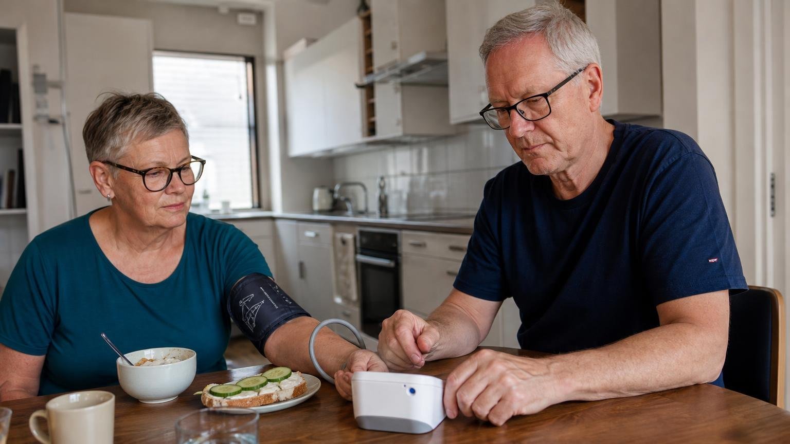 De ændrede kun én ting på morgenbordet i seks uger: lægerne målte forskellen på blodtrykket
